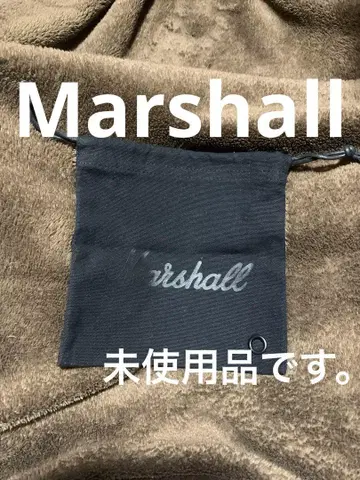 Marshall 드로우 스트링 백 블랙. 미사용.