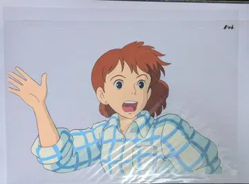 스튜디오 지브리 붉은 돼지 피오 애니메이션 셀화