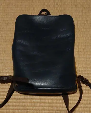 카구야마 가방 가죽 및 캔버스 외출용 백팩