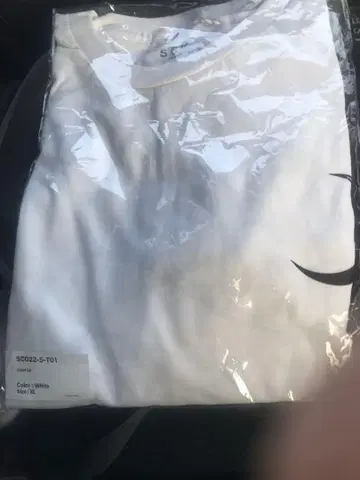 JSF SCO 화이트 긴팔 티셔츠 XL