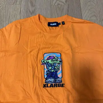 XLARGE 오렌지 티셔츠 L 사이즈