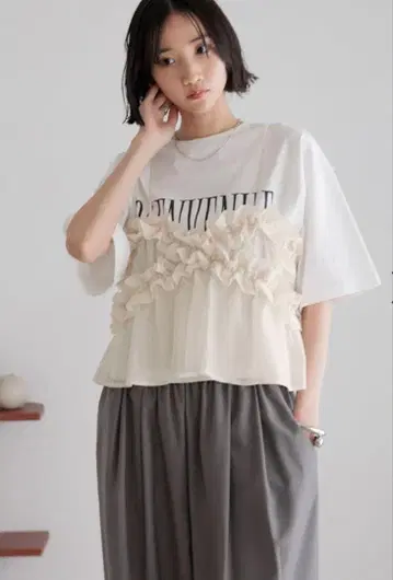 로리즈팜 프릴 뷔스티에