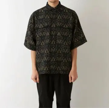 White Mountaineering 보타니컬 셔츠 알로하
