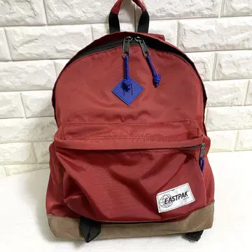 초레어 EASTPAK 럭색 스웨이드 오렌지