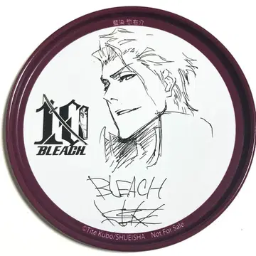 BLEACH 10주년 기념 캔 코스터 아이젠 소스케