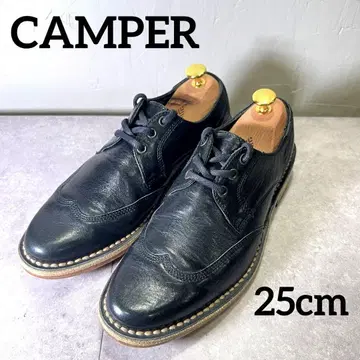 미사용급 CAMPER 가죽 신발 윙팁