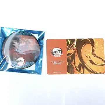 귀멸의 칼날 카페 무한성 애니메이션 캔뱃지 토미오카 기유