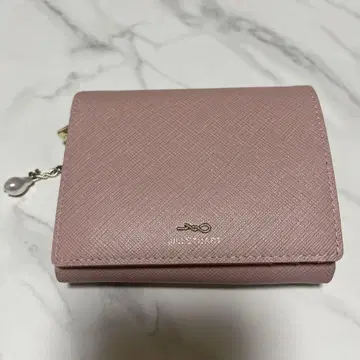 JILL STUART 2단 지갑 핑크