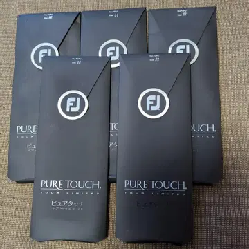FootJoy Pure Touch 글러브 왼손용 22cm 5개 세트