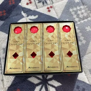 [미사용 새상품] Kasco KIRA DIAMOND 캐스코 골프공