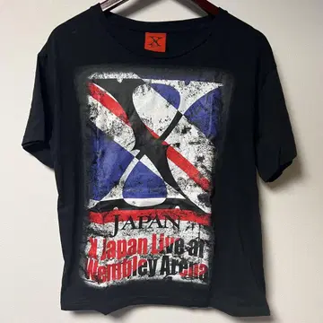 X JAPAN Wembley Arena 티셔츠 L 사이즈