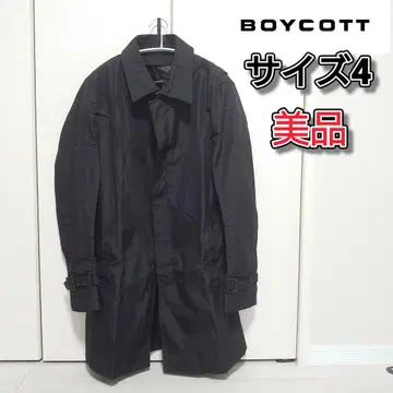 [ 새상품급 ] 보이콧 BOYCOTT 롱 코트 사이즈 4 L