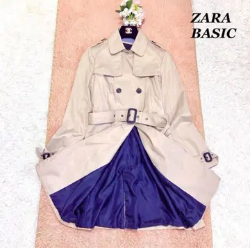 ZARABASIC 자라 베이직 트렌치코트 코트 M 베이지