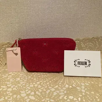 FEILER 나비 자수 파우치 FEILER