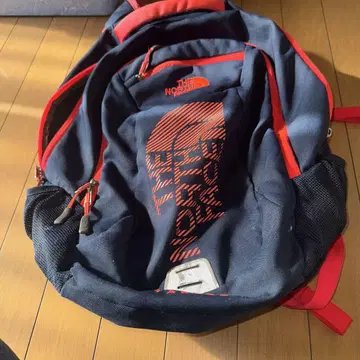THE NORTH FACE 네이비 레드 백팩