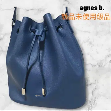 [미사용 새상품 급] agnes b. 아녜스베 숄더백 복조리형