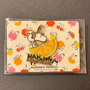 스누피 페스티벌 한큐 우메다 스누피 핀 배지 레몬