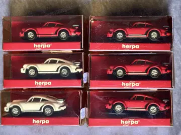 herpa 헬파 포르쉐 Porsche 911 1:87 HO 6대