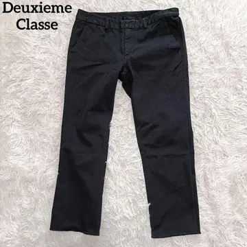 Deuxieme Classe 하의 팬츠 블랙 블랙