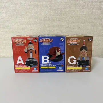 제일복권 드래곤볼 ASSEMBLE COLLECTION 피규어 3개