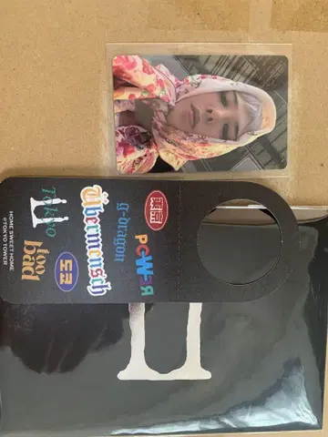 G-DRAGON 트레이딩 카드 엽서