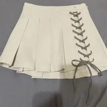 ANDMARY sonia lace up mini skirt
