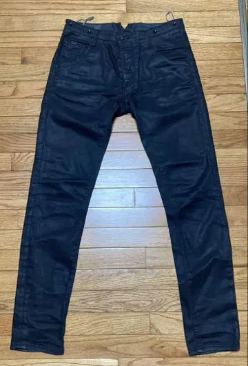 GAS 블랙 스키니 데님