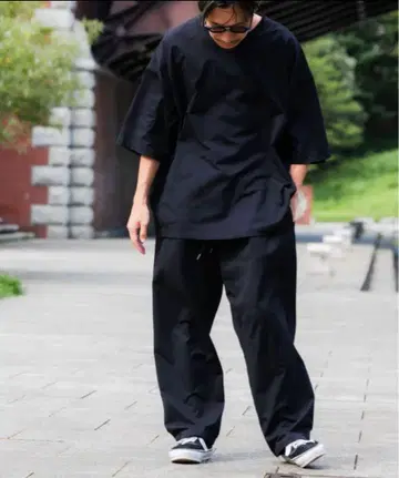 SHADE TECH EASY PANTS Wide Dad 어반 리서치