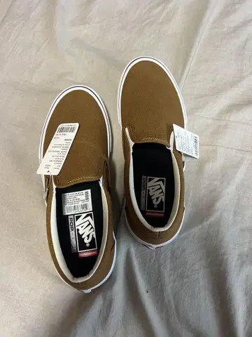 Vans 브라운 슬립온 새상품