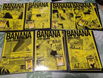 BANANA FISH 바나나 피쉬 엔터테인먼트 복권 클리어 파일 스티커