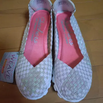 스케쳐스 23cm 플랫슈즈 슬립온 펌프스