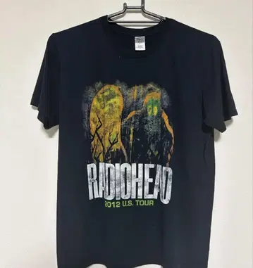 라디오 헤드 Radiohead 2012 U.S. Tour 셔츠