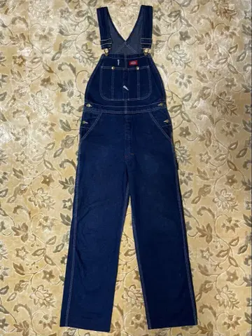 90년대 디키즈 오버롤 압축 택 자수 택 SCOVILL USA