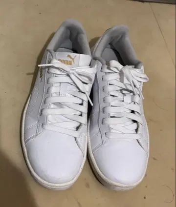 PUMA 화이트 스니커즈