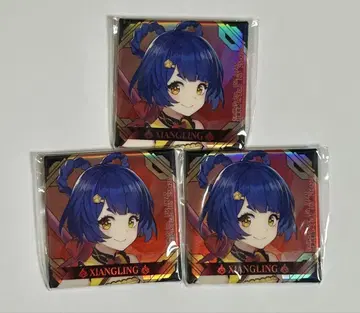 원신 GIGO SEGA 스퀘어 캔뱃지 향릉
