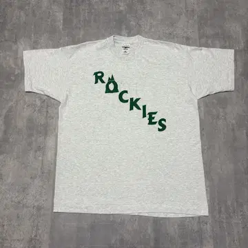 90년대 캐나다제 ROCKIES 락 투어 티셔츠 빈티지