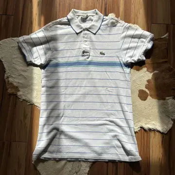 70s 80s Lacoste 라코스테 피케 셔츠 스트라이프 프렌치