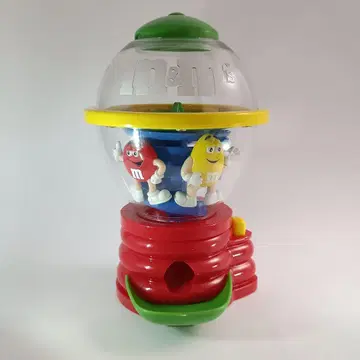 [새상품급] m&m's 디스펜서 초코 레트로 높이 약 21.5cm