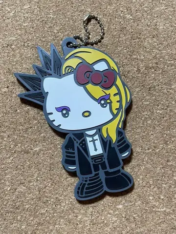 Yoshikitty 러버 키링 키티 요시키티 YOSHIKI