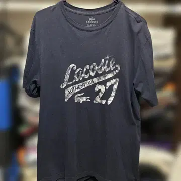 LACOSTE 네이비 티셔츠
