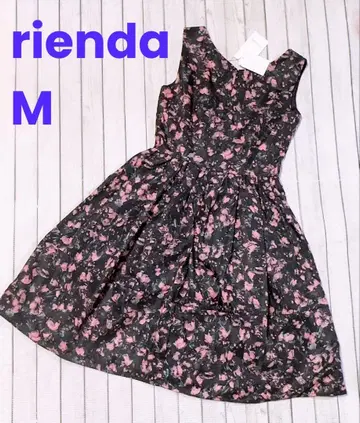 rienda 리엔다 핑크 꽃무늬 민소매 원피스 새상품 미사용 M