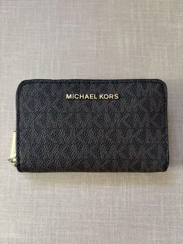 MICHAEL KORS 지갑 코인 케이스 브라운