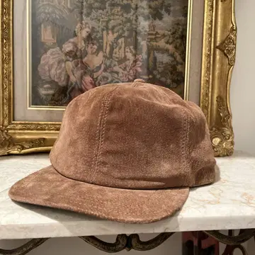 USA 제 HAT QUARTERS SUEDE CAP vintage
