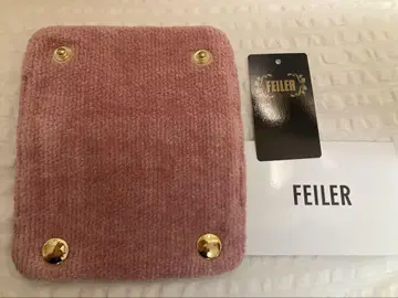 [새상품] 페일러 유니 백 핸들 커버 핑크 FEILER 미사용