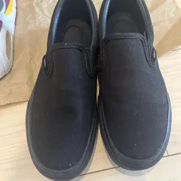 VANS 블랙 슬립온