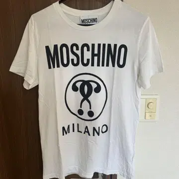 MOSCHINO COUTURE 화이트 T셔츠 [ L ]