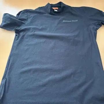 빔즈 골프 반팔 모크넥 블랙 L 디즈니