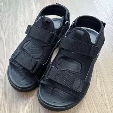 VANS 블랙 스포츠 샌들