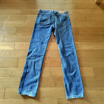 HYSTERIC GLAMOUR 스트레이트 슬림 데님 블루