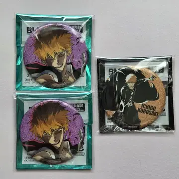 BLEACH WORLD 캔뱃지 CALL YOUR NAME 쿠로사키 이치고